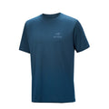 Arc'teryx Kragg SL Cotton Bird Word Shirt S/S Tee - Nightscape / Lt Night X000009535